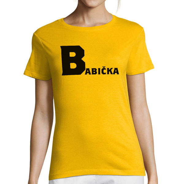 Dámské tričko "Babička"