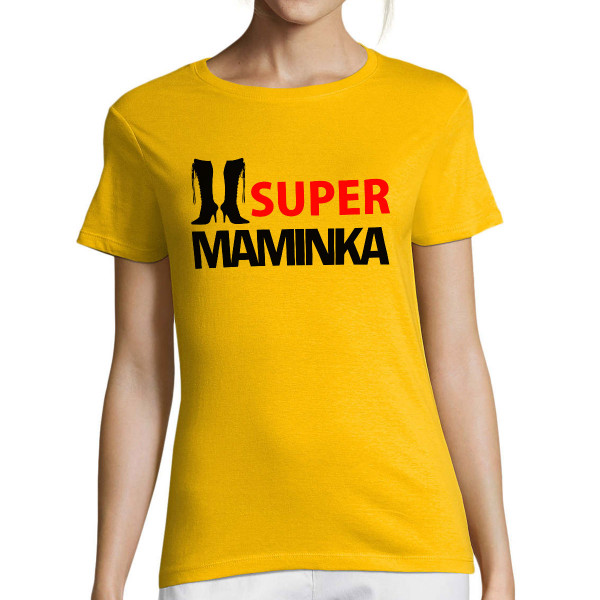 Dámské tričko "SUPER MAMINKA"
