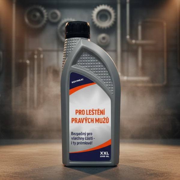 XXL sprchový gel "Pro leštění pravých mužů" (1000ml) 