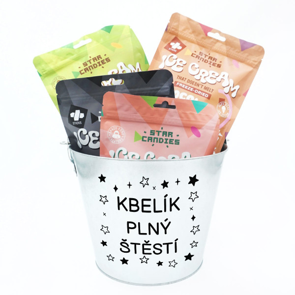 Dárková sada "Kbelík plný štěstí"