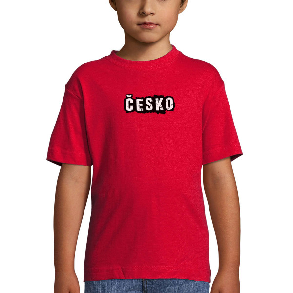 Dětské tričko "Česko"