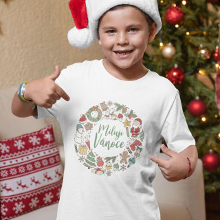 Dětské tričko "Miluji Vánoce"