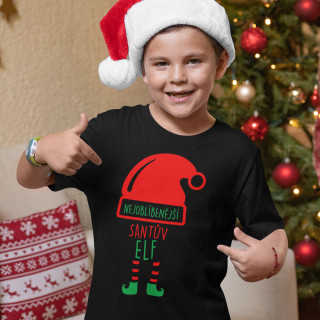 Dětské tričko "Nejoblinejší Santův Elf"