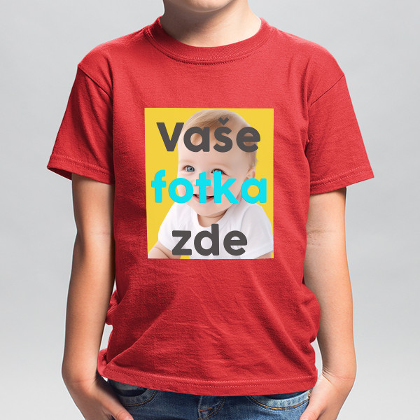 Dětské tričko s fotografií podle Vašeho výběru
