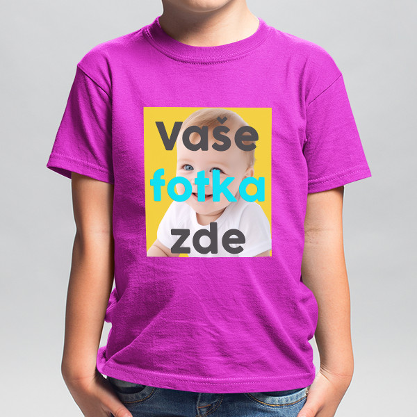 Dětské tričko s fotografií podle Vašeho výběru