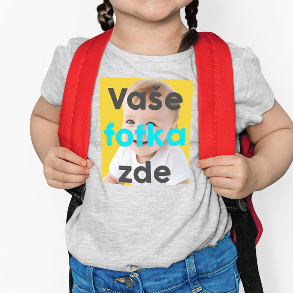 Dětské tričko s fotografií podle Vašeho výběru