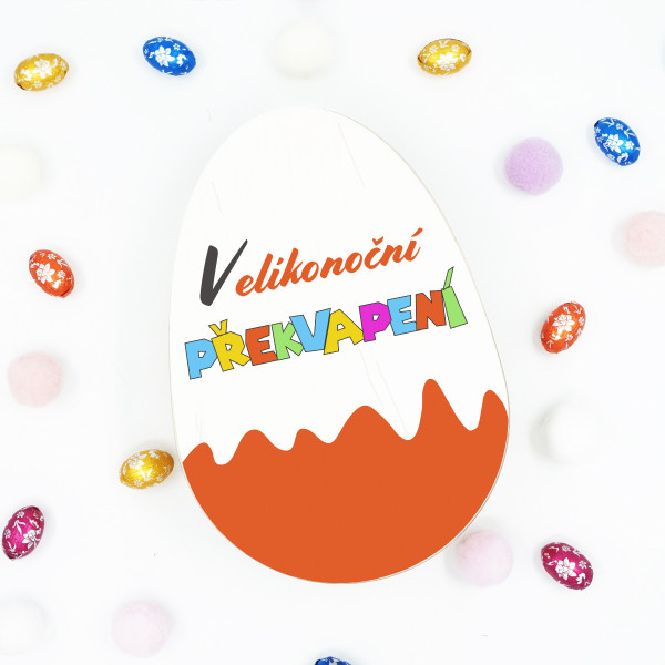 Dřevěná barevná krabička "Velikonoční překvapení" Dřevěná barevná krabička "Velikonoční překvapení"