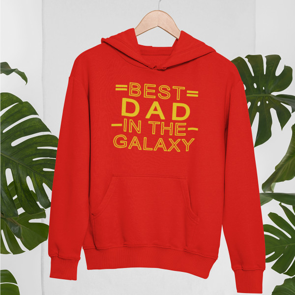 Mikina "Best dad in the galaxy"