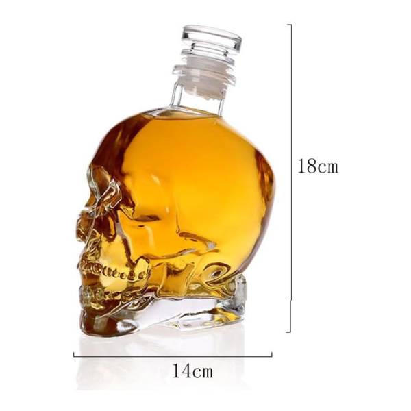Sada karafy a 4 sklenic "Skeleton"