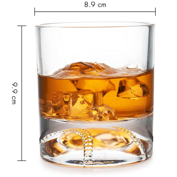 Sada karafy se stojánkem a 4 sklenicemi „Baseball Bat“