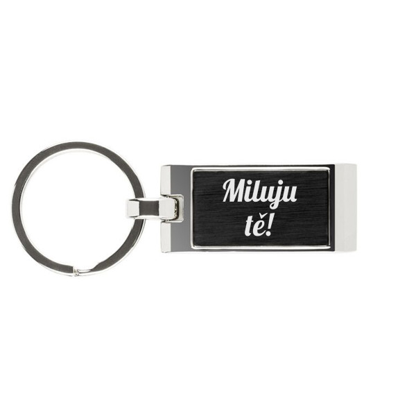 Gravírovaná klíčenka "Miluju tě!" Gravírovaná klíčenka "Miluju tě!"
