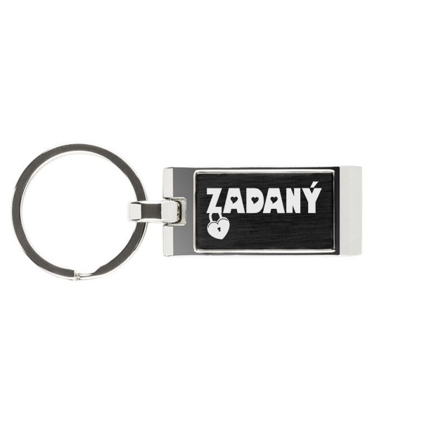 Gravírovaná klíčenka "Zadaný"