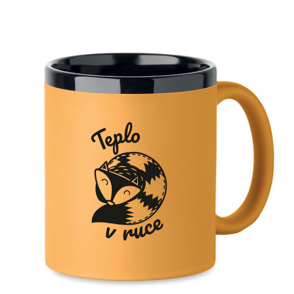 Gravírovaný hrnek "Teplo v ruce"