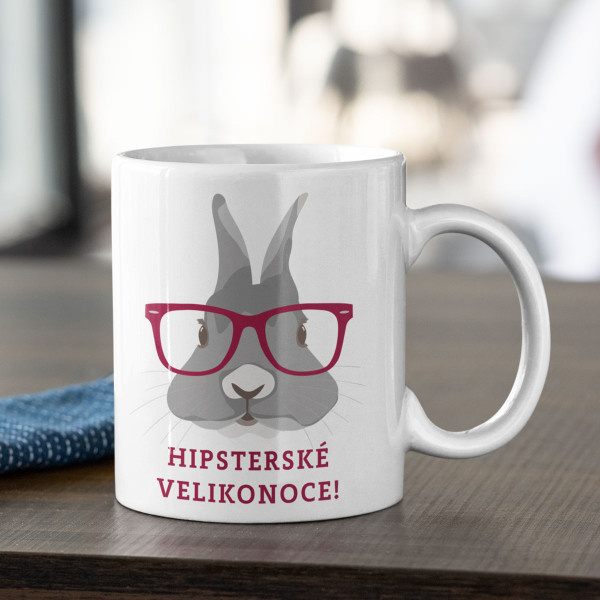 Hrnek "Hipsterské Velikonoce"