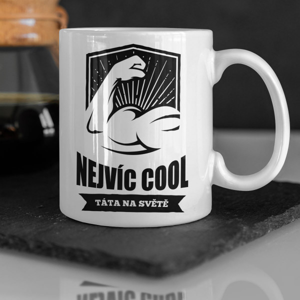 Hrnek "Nejvíc cool táta na světě"