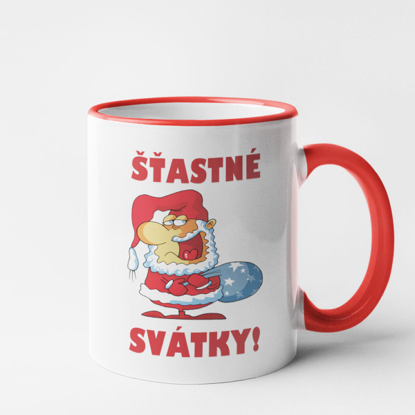 Hrnek "Šťastné svátky"