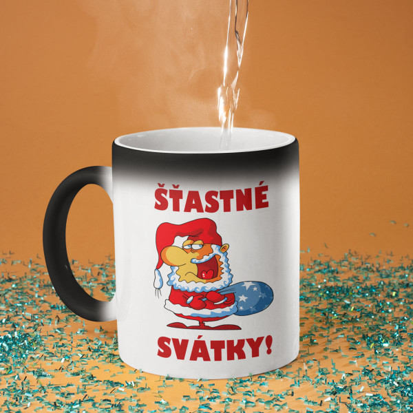 Hrnek "Šťastné svátky"