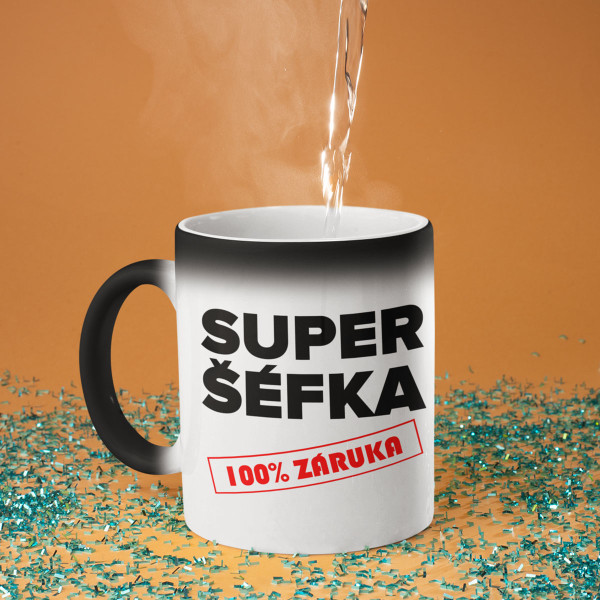 Hrnek "Super šéfka"