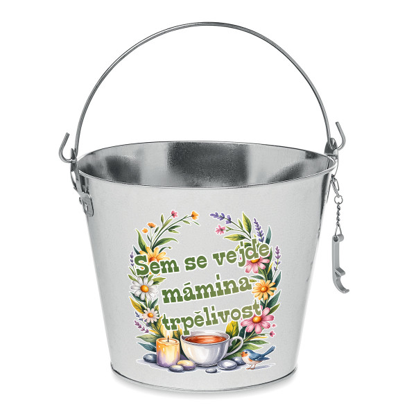 Kbelík "Sem se vejde mámina trpělivost"