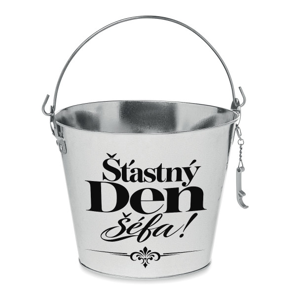 Kbelík "Šťastný den šéfa"