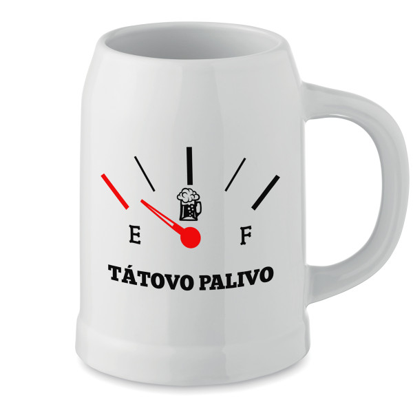 Keramický hrnek "Tátovo palivo"