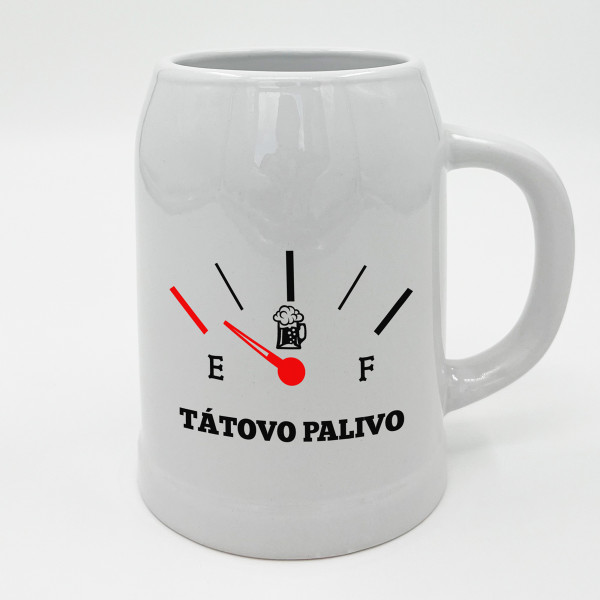 Keramický hrnek "Tátovo palivo"