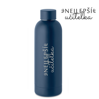 Kovová termoska "ATHENA - Nejlepší učitelka" (500ml)