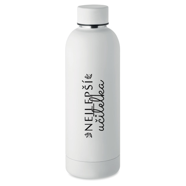 Kovová termoska "ATHENA - Nejlepší učitelka" (500ml)
