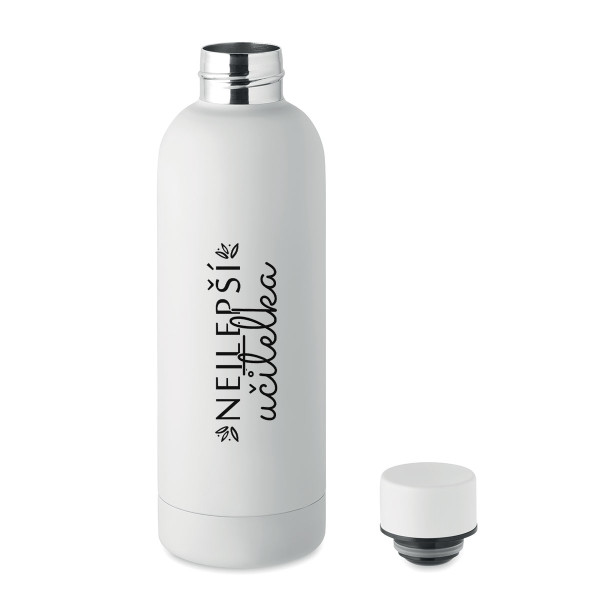 Kovová termoska "ATHENA - Nejlepší učitelka" (500ml)