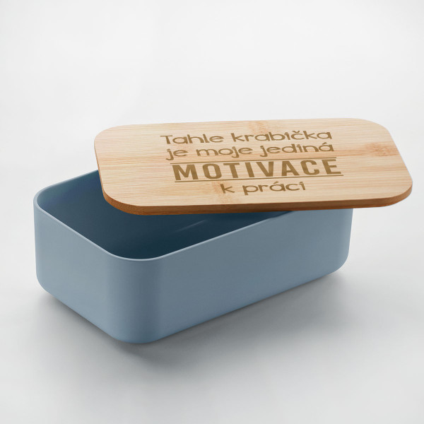 Krabička na oběd "BEIBABOX – motivace k práci"