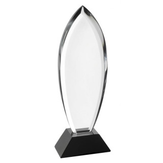 Křišťálová trofej "Kapka" bez potisku Křišťálová trofej "Kapka" bez potisku