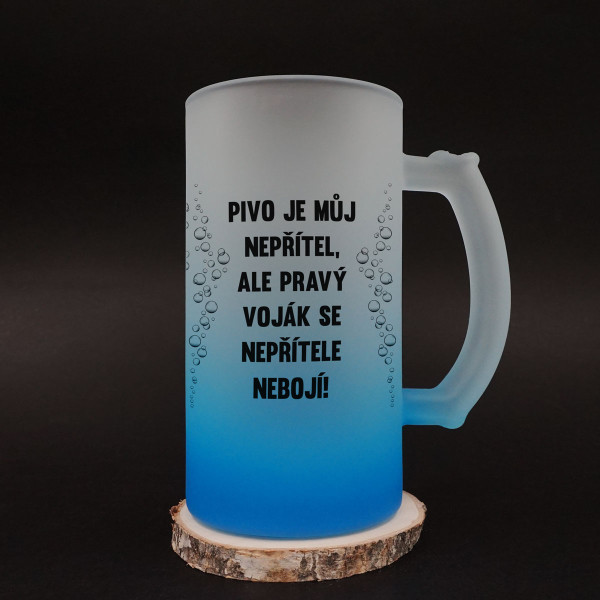 Krýgl "Pravý voják se nepřítele nebojí!"