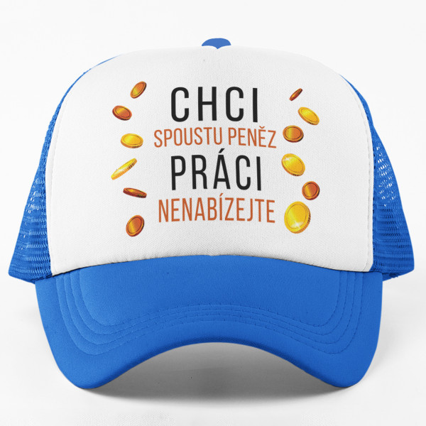 Kšiltovka "Chci práci"