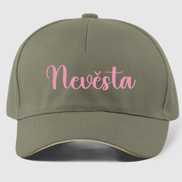 Kšiltovka "Nevěsta"