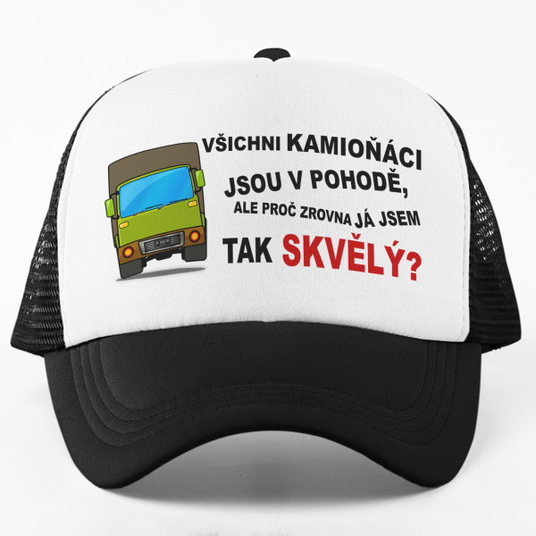 Kšiltovka "Skvělý kamioňák"