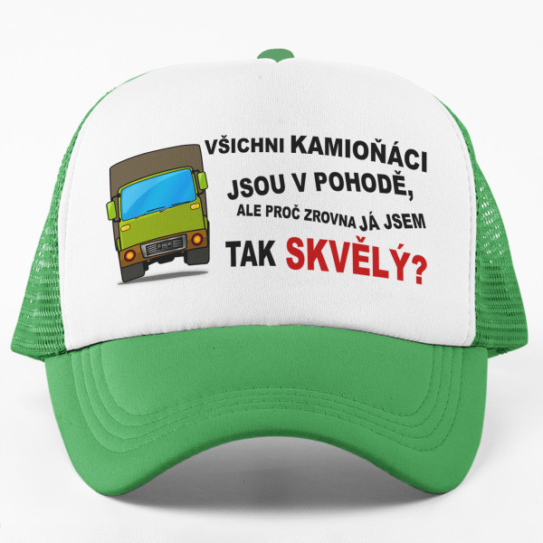 Kšiltovka "Skvělý kamioňák"