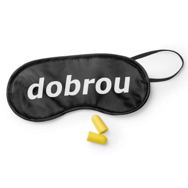 Maska na spaní ​​"Dobrou"