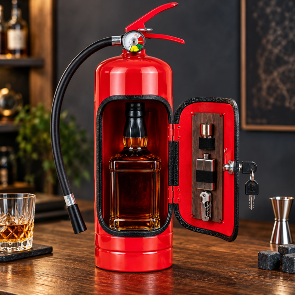 Mini bar "Hasicí přístroj" (pro láhve do 1 l)