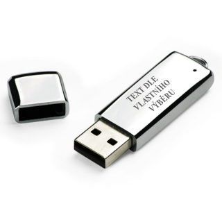 Moderní USB flash disk "VERONA" (s možností gravírování za příplatek) (8 GB)