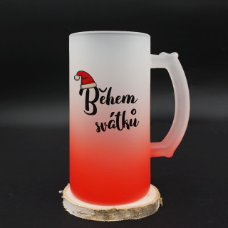 Pivní korbel "Během svátků"