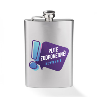 Placatka "Pijte zodpovědně" (240ml)