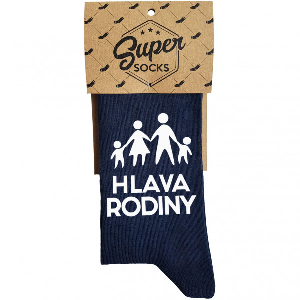 Ponožky „Hlava rodiny“