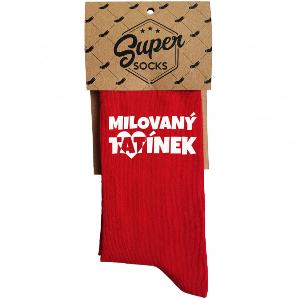 Ponožky "Milovaný tatínek"