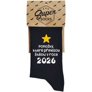 Ponožky "Ponožky, které přinesou štěstí v roce 2026"