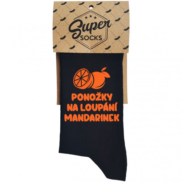 Ponožky "Ponožky na loupání mandarinek"