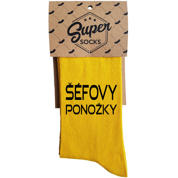 Ponožky "ŠÉFOVY"