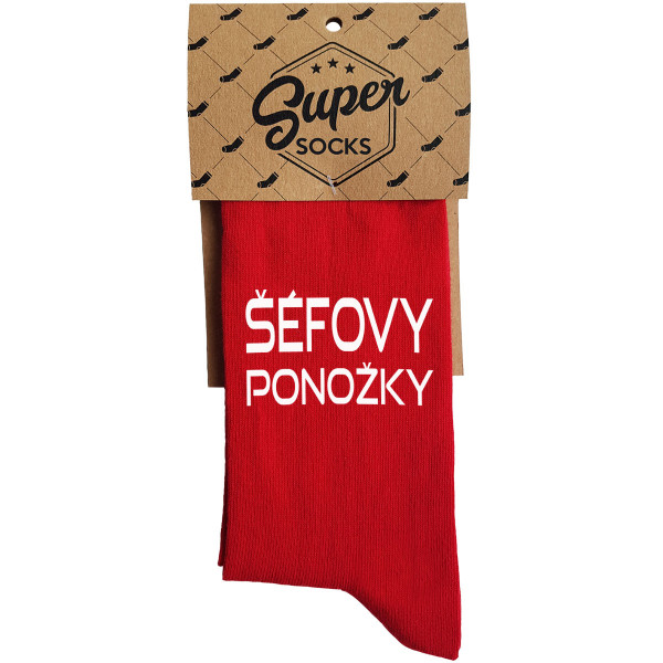 Ponožky "ŠÉFOVY"