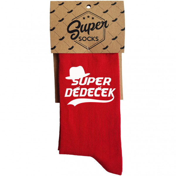 Ponožky „Super dědeček“