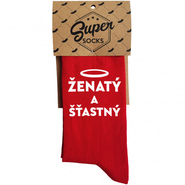 Ponožky „Ženatý a šťastný“