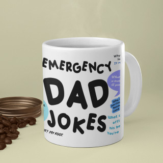 Hrnek "Emergency dad jokes"